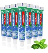 HAIFOTRVA 0.35 oz Bulk Travel Size Toothpaste,50 Tubes 10 Grams Extra Small Toothpaste Travel Siz...