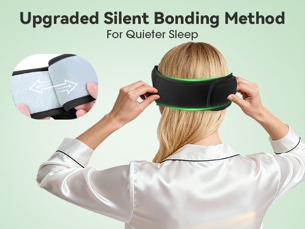 Precision-cut and reinforced stitching ensures BeMyLady sleep headphones maintain their shape over