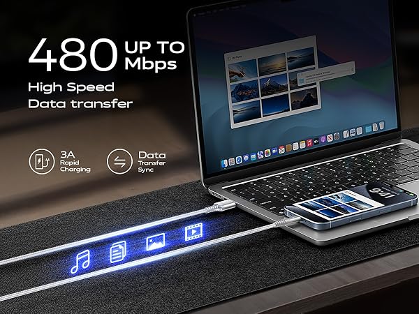 USB c cable fast charging