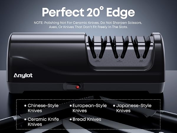 20° Precision Angle Electric Knife Sharpene