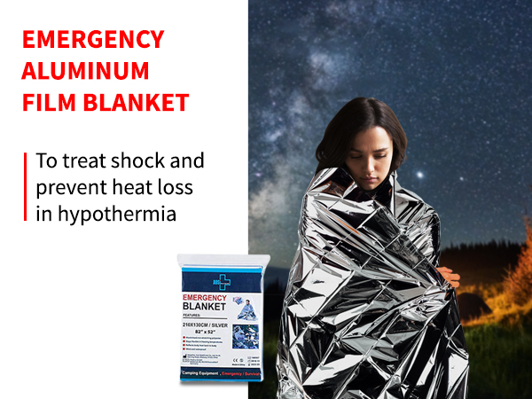 First Aid Kit - 100 Piece - Small First Aid Safety Kits for Camping