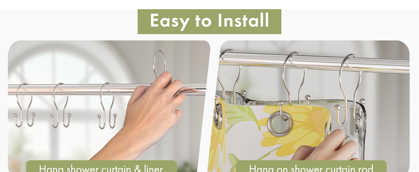 shower rings for curtain rust proof shower curtain hooks metal shower curtain rings bathroom
