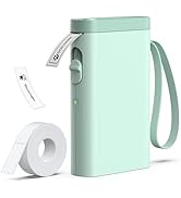 TYPONOS P21 Label Maker Machine with Tape, Bluetooth Label Printer Thermal Mini Label Makers with...