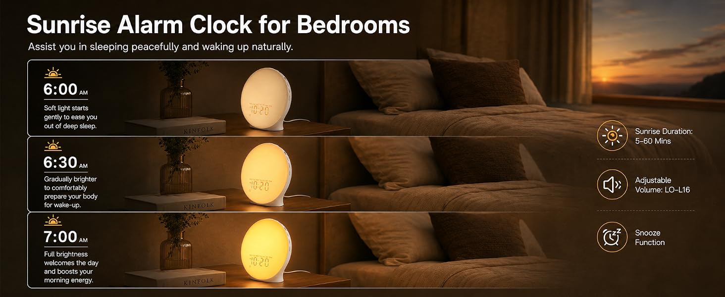 Sunrise Alarm Clock
