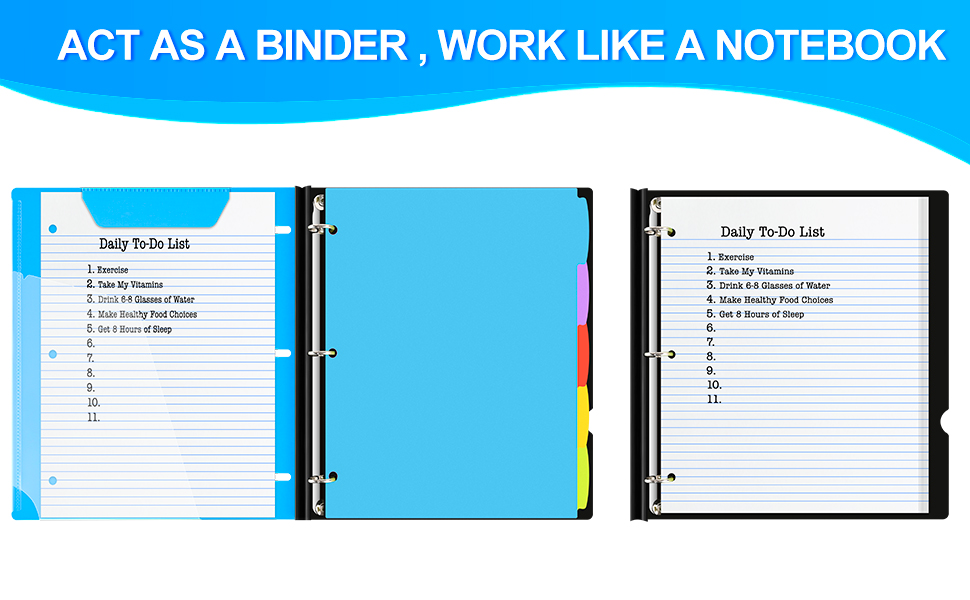 binder notebook
