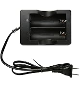 ACEBOTT 18650 Battery Charger, 1Pcs 4.2V Dual-Slot Charger for Rechargeable Batteries, Li-ion Rec...