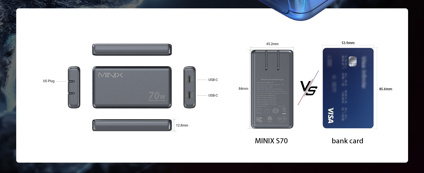 70w usb c wall charger