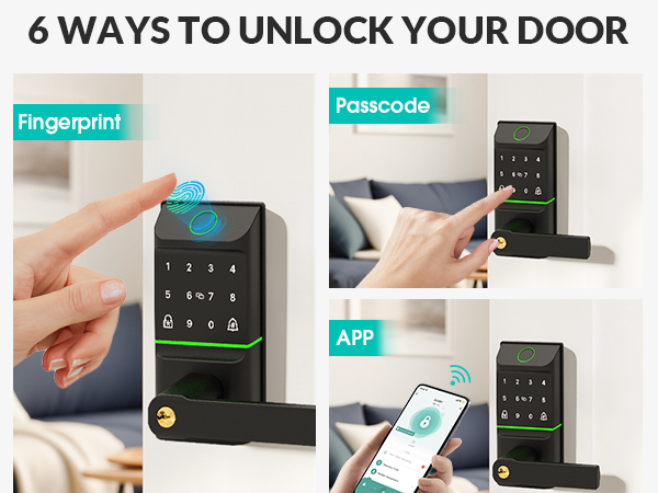 digital door lock with keypad