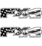 Smeyta 2PC FX4 Off Road Decal Replacement Sticker for F150 Bedside F Truck Super Duty F250 F350 F...