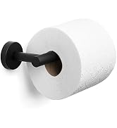 MARMOLUX ACC - Matte Black Toilet Paper Holder | Wall Mounted Toilet Paper Holder for Bathroom Wa...