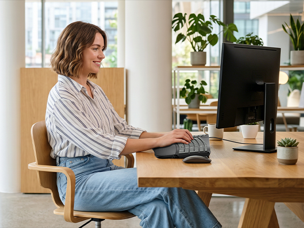 wired ergonomic keyboard