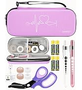 MEUUT 15 pcs Stethoscope Case Kit, Perfect Nurse Gift Include Stethoscope Case, Medical Scissors,...