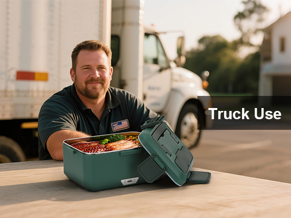 recargable lonchera para calentar comida
