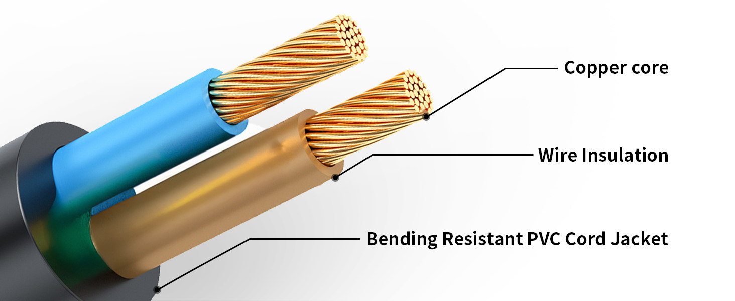 Quality power cord replacement