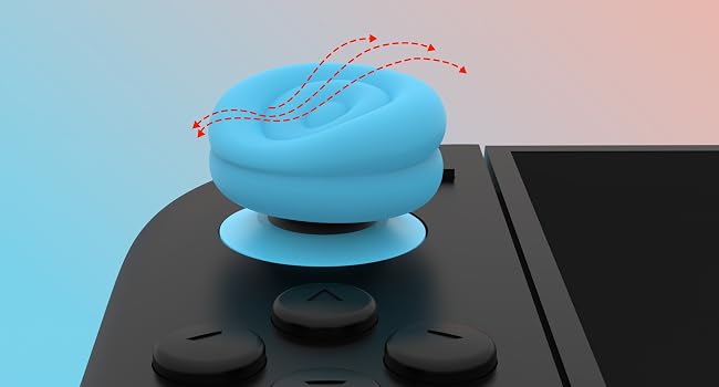 PlayVital for Switch 2 Thumbs Cushion Caps Thumb Grips