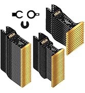 KELIN 64pcs Titanium Oscillating Tool Blades, Universal Multitool Blades for Metal Wood Cutting, ...