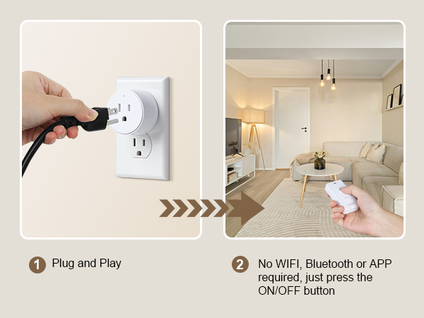 outlet remote control wireless
