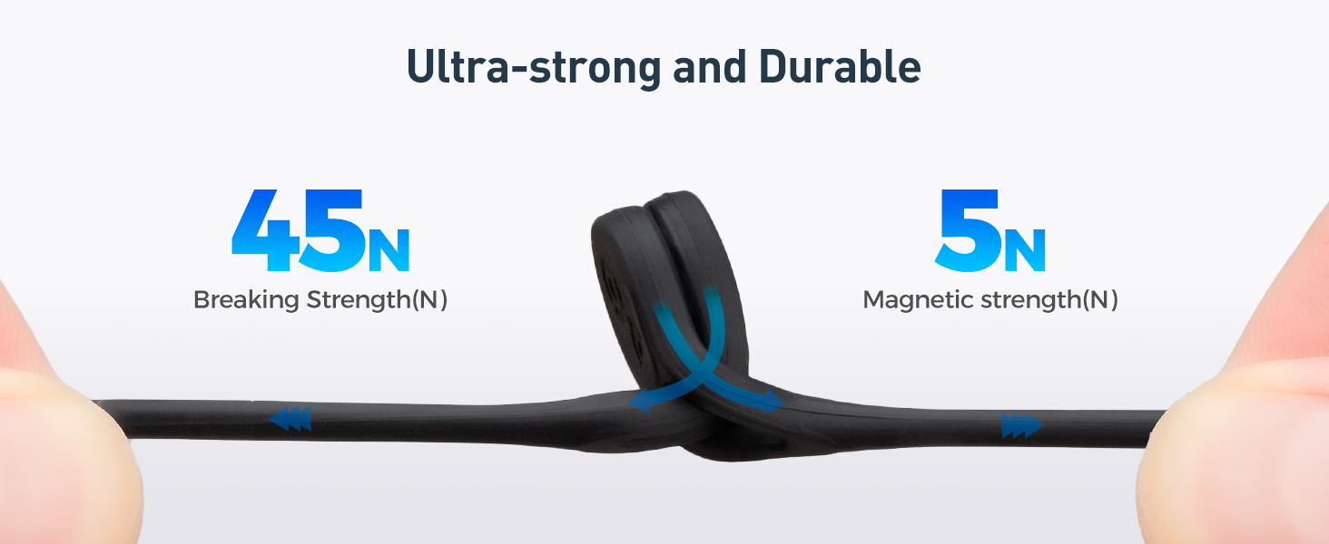 Silicone Magnetic Cable Ties