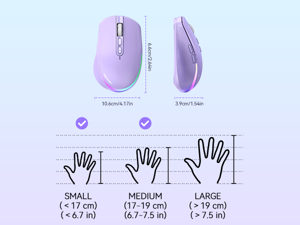 wireless rechargeable mouse