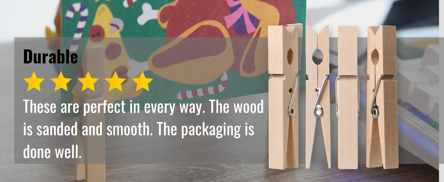 Mr. Pen- Wooden Clothes Pins
