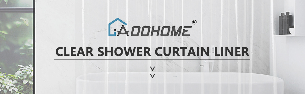Clear Shower Curtain Liner