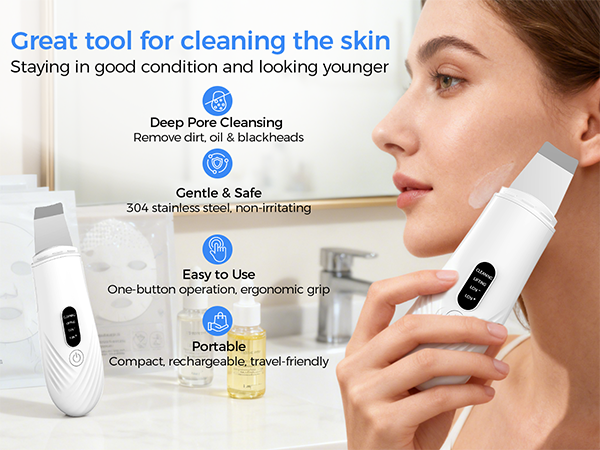 Skin Scrubber Face Spatula