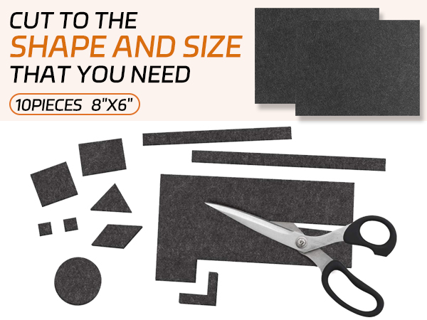 Felt Furniture Pads for Hardwood Floors Heavy Duty Felt Sheets