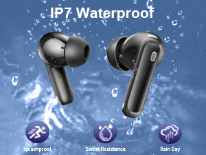 Wireless Earbuds Bluetooth Ear Buds Bluetooth Headphones Running in Ear Wireless Earphones Headset