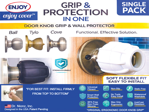 doorstop grips for door knob grips wall protector grips silicone door grip cover