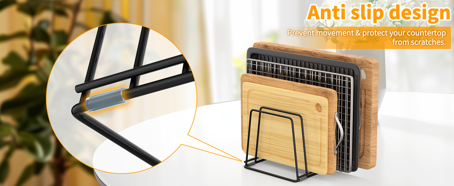 LAEMYFYRE Cutting Board Holder Stand