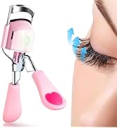 Pinkiou Heated Eyelash Curler for Women USB Rechargeable Lash Curler Long Lasting Ironing Electri...