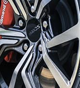 JUSUOX Tire Inflator Portable Air Compressor, 12V DC and battery powered Air Pump for Car Tires