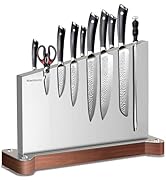 Large Stainless Steel Magnetic Knife Block magnetic knife holder Magnetic Knife Block Without Kni...