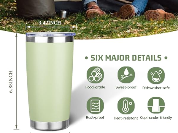 20 oz coffee tumbler,insulated tumblers,leak proof coffee tumbler