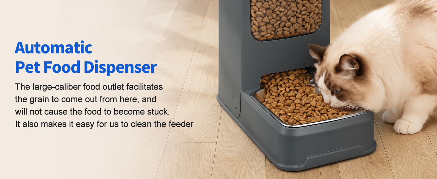 Automatic cat feeder