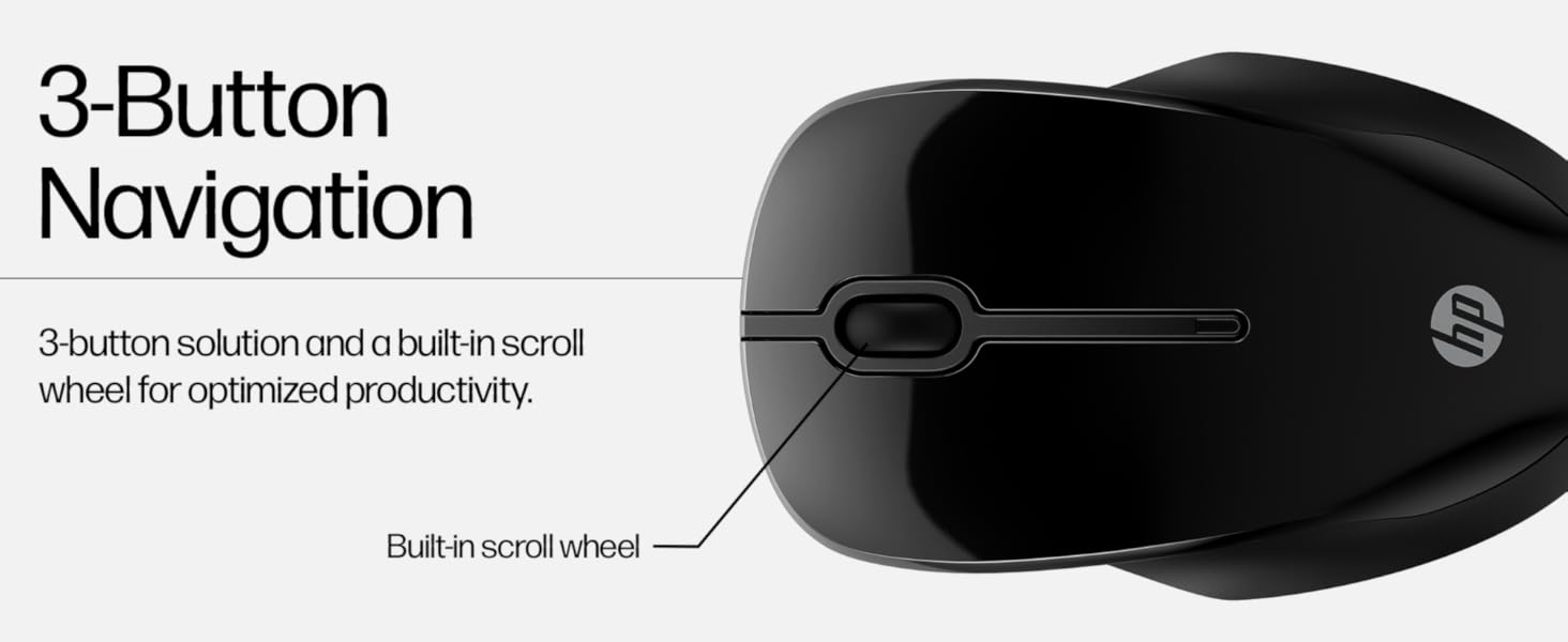 HP 250 Dual mouse (Sochi) - B0BX4LGC8W