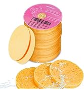 GAINWELL 100PCS Compressed Facial Sponges, Cleansing, for Personal Spa Esthetician Use