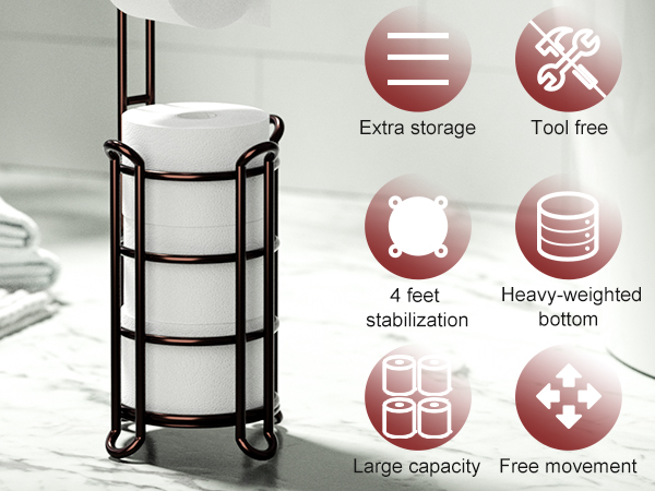 toilet peper holder
