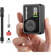 MEGAWHEELS Mini Bike Pump, Portable Bike Pump with Presta and Schrader Valve, 120PSI Bicycle Pump...