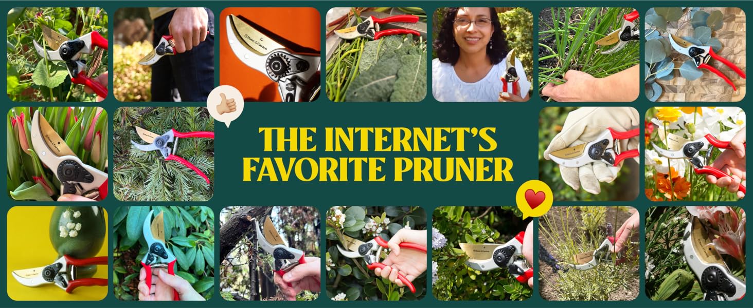 Garden pruning scissors, plant shears for versatile gardening tasks, clippers for gardening