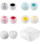 Keephifi 5Pairs/SML Earphones Earpads KBEAR 07 Silicone Eartips, Noise Reduction Earbud Tips, in ...