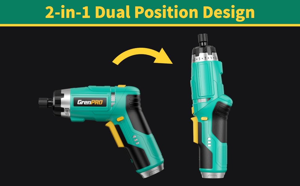 Cordless Electric Screwdriver Set