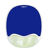 ErgoEvol Ergonomic Mouse Pad with Wrist Rest & Elbow Support, Soft Silicone Gel Cushion, Non-Slip...