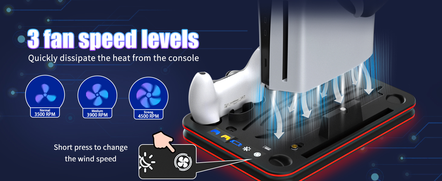 PS5 Slim Cooling Station