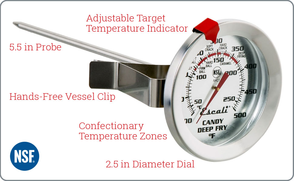Deep Fry Candy Thermoemter Product Specs