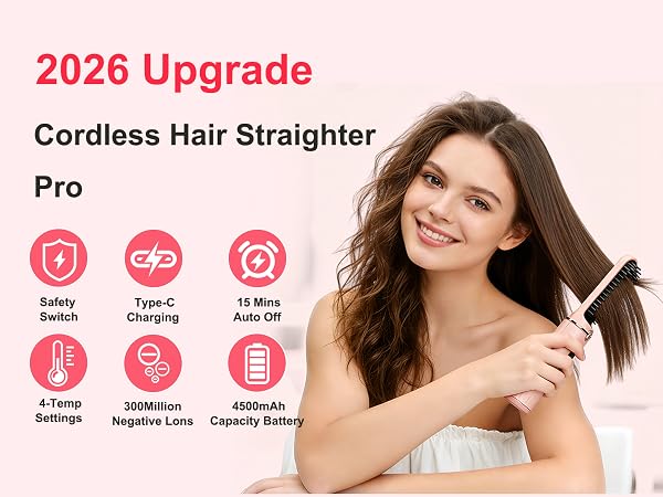 Cordless Hair Straighter