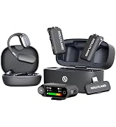 Hollyland LARK MAX 2 Ultimate Combo, Wireless Microphone, AI Noise Cancel, Wireless Audio Monitor...