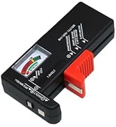 Black for Bt-168 Battery Capacity Checker Battery Volt Tester Household Batteries Checker Tester ...