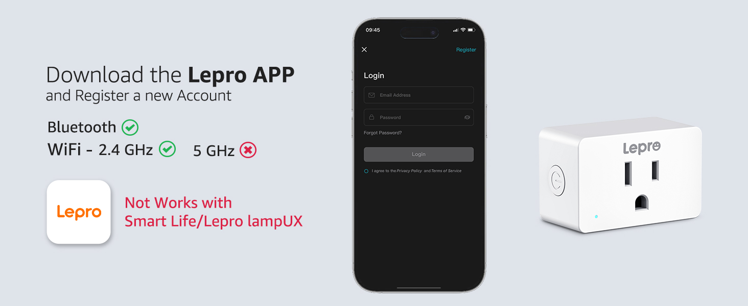 Lepro smart outlet