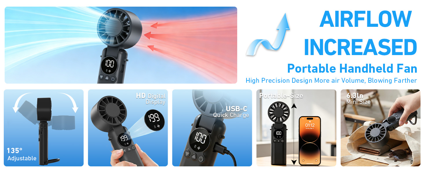 Portable Handheld Fan